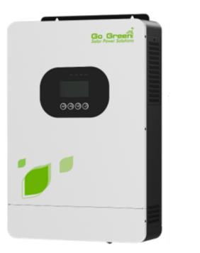 سانورتر 4 کیلووات، 24 ولت هیبریدی ، 100 آمپر MPPT برند Go Green مدل GGIV 4000 اصل واردات از دبی