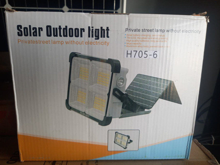 پروژکتور خورشیدی قابل شارژ مسافرتی مدل H705-6
