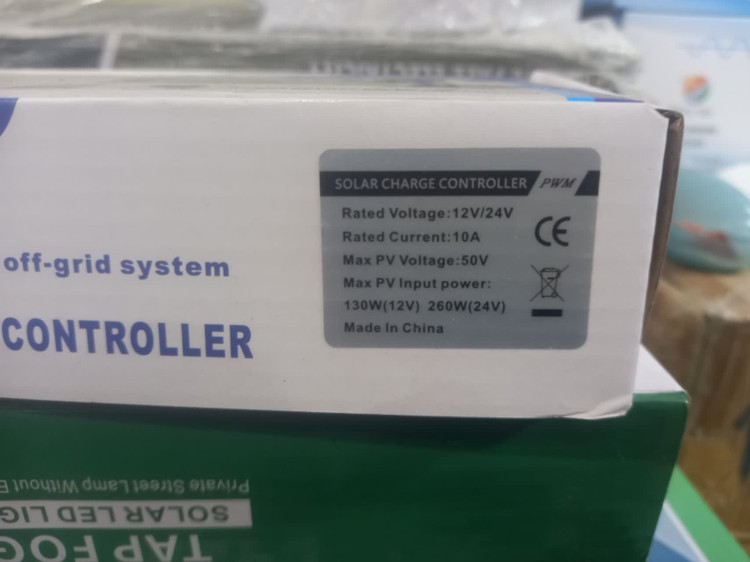 کنترل شارژر خورشیدی سولار 10آمپر 12/24 ولت دارای usb برند PYX