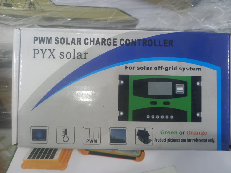 شارژکنترلر خورشیدی 20 آمپر 12/24 ولت دارای usb برند pyx