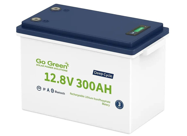 باتری لیتیومی 12.8 ولت 300 آمپر ساعت Go Green مدل GGESS / 12.8V-300AH