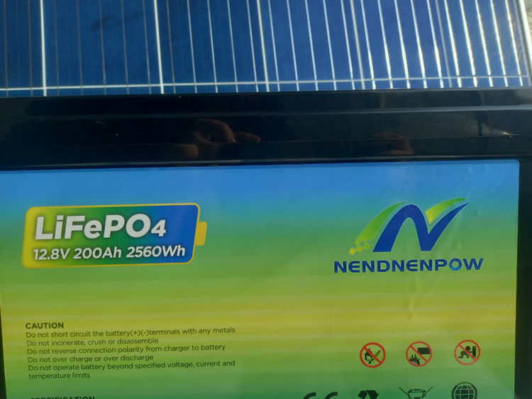 باتری LiFePO4 (لیتیوم آهن فسفات) ۱۲.۸ ولت 200 آمپر دیپسایکل 2.56KWH