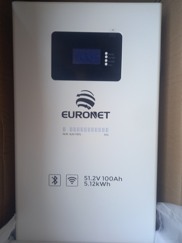 باتریLiFePO4 لیتیومی 5 کیلو وات 48 ولت برند EURONET
